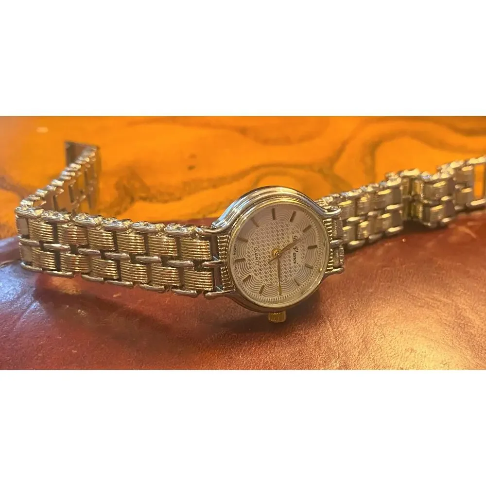 Women's 22mm Da Vanci Watch, New York/Paris/London, Two Tone